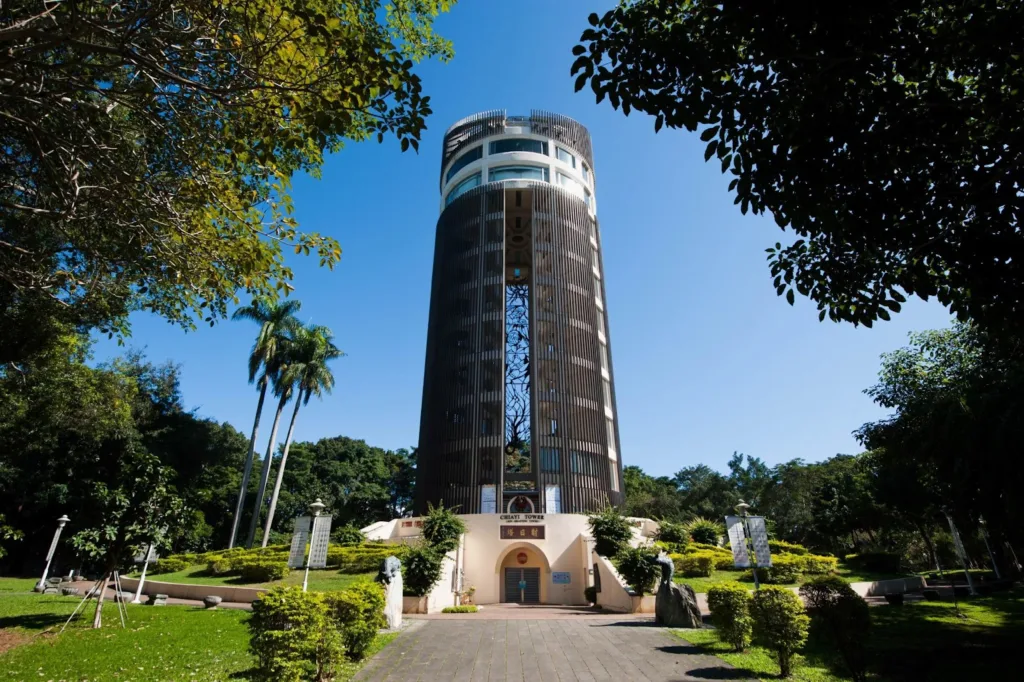 嘉義市景點三：射日塔。圖片來源：嘉義市政府